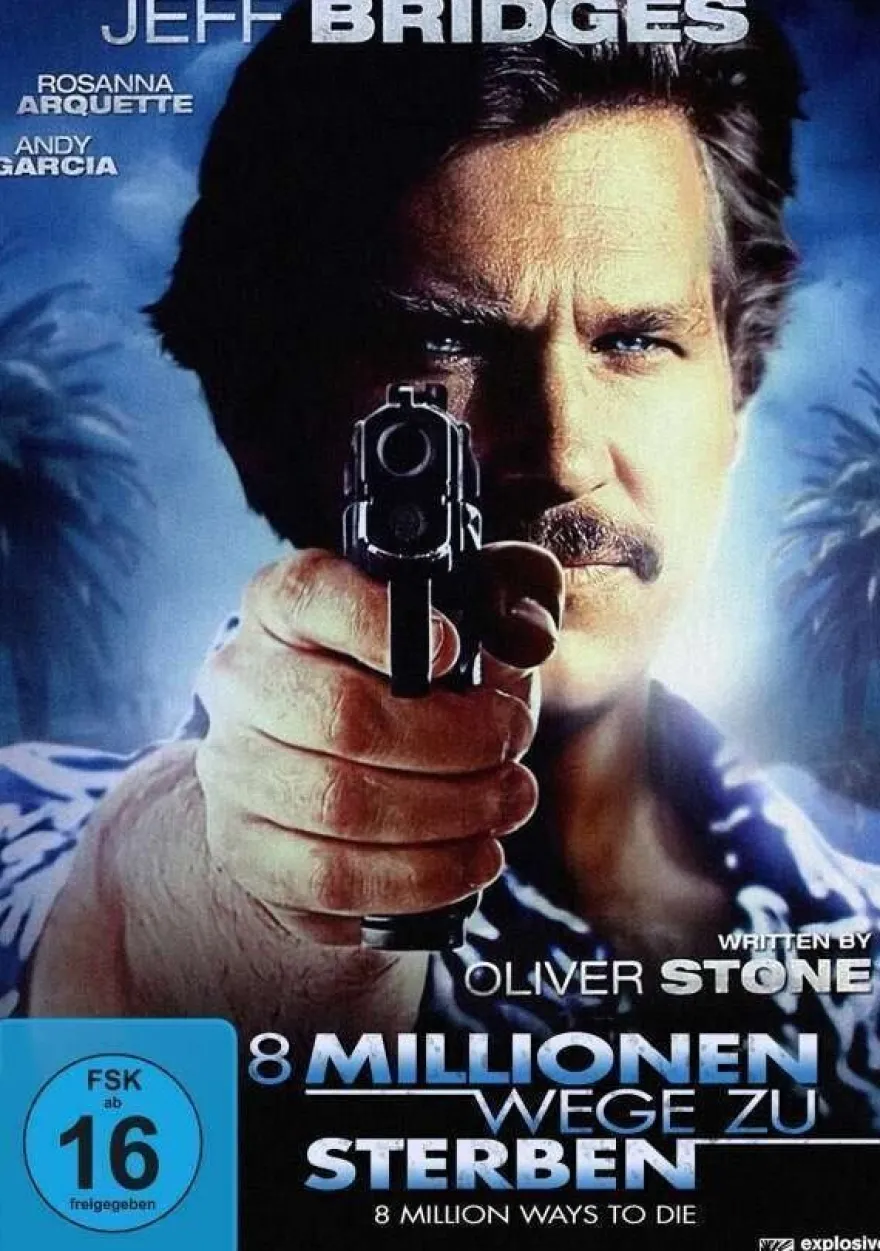 8 Millionen Wege zu sterben - Jeff Bridges, Rosanna Arquette - DVD NEU/ OVP