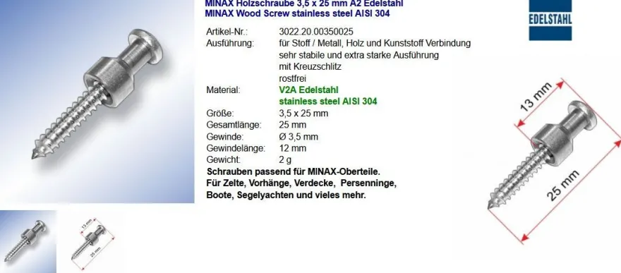 MINAX Schnellverschluss Oberteil Unterteil POM weiß Schlüssel zum Montieren
