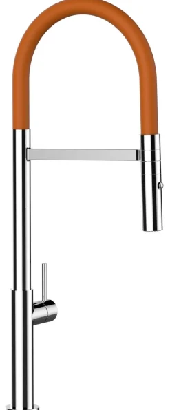 Minimal Design Küchenmischer 360° schwenkbarer Auslauf und 2 strahl Handbrause