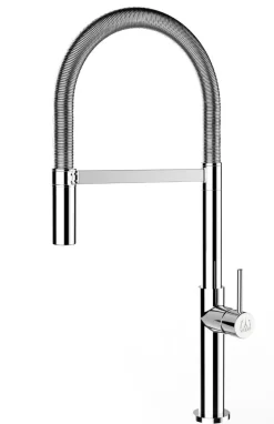 Minimal Design Küchenmischer 360° schwenkbarer Auslauf und 2 strahl Handbrause