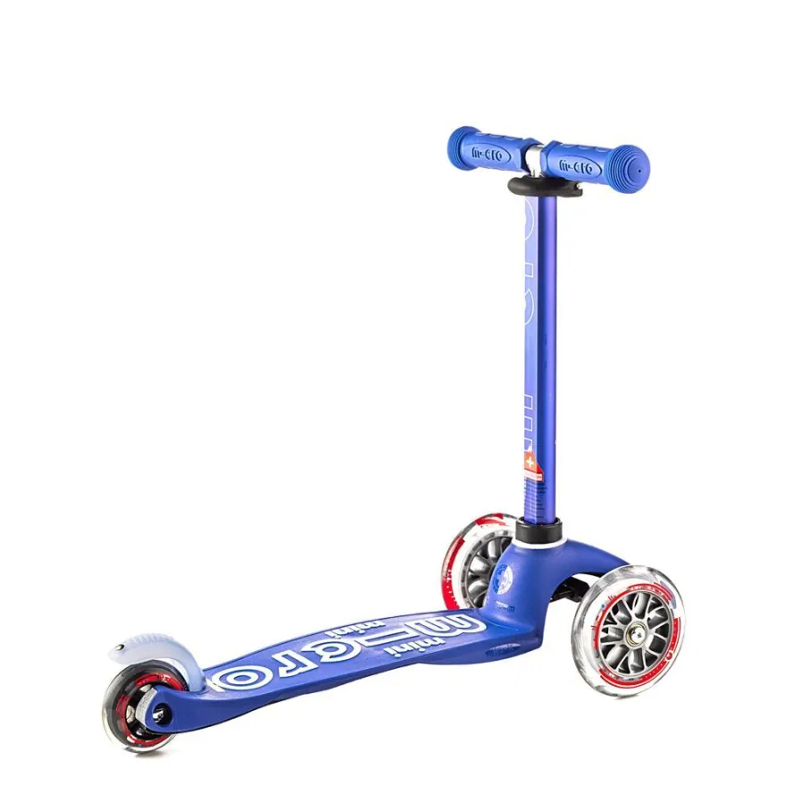Mini Micro DELUXE blue Tretroller Kinder Scooter Blau