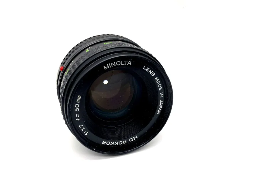 Minolta 50mm 1:1.7 Objektiv MD Rokkor Kamera Camera Lens (Minolta MD)
