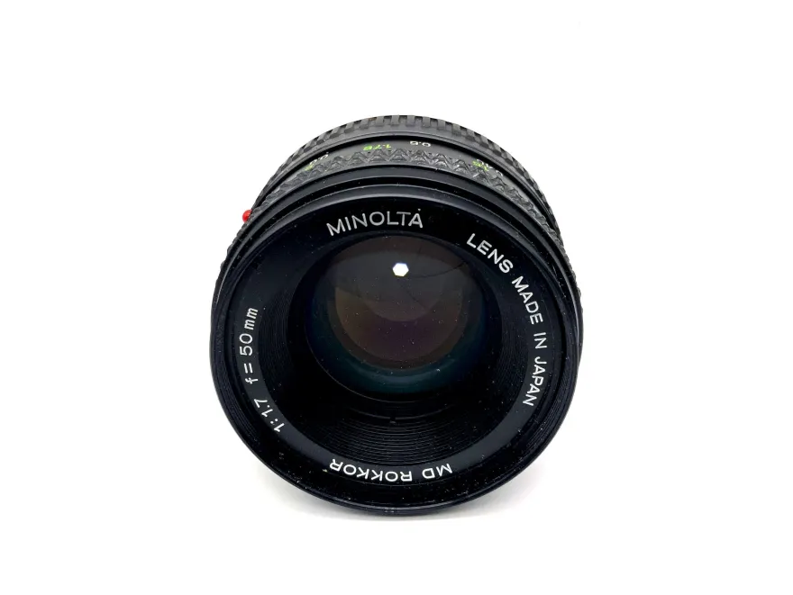 Minolta 50mm 1:1.7 Objektiv MD Rokkor Kamera Camera Lens (Minolta MD)
