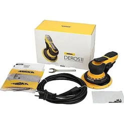 Mirka Deros ll 650 in 150 mm Hub 5,0 mm - Schleifmaschine im Karton / Case