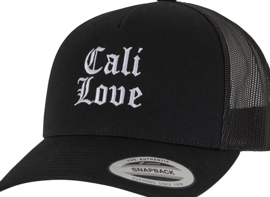 Mister Tee Cool Cali Love 5-Panel Retro Trucker Cap MT3539
