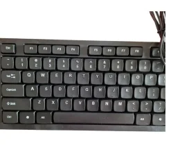 MIXIE X70 Kabelgebundene USB A Tastatur Keyboard 104 Tasten Standard Restposten