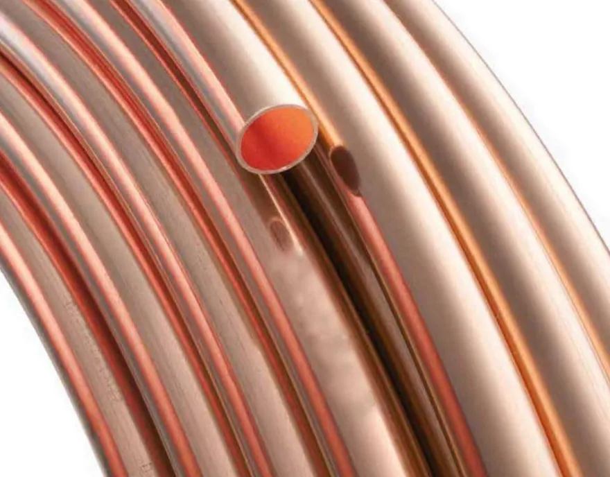50m Kupferrohr Ring 6mm x 1,0mm weich Kupfer-Rolle Blank 6x1