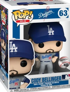MLB Dodgers - Cody Bellinger 63 - Funko Pop! - Vinyl Figur
