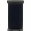 Mélleimer Curver Decobin 50 L Rechteckig Schwarz Kohlenstoff