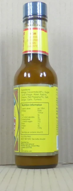 148 ml Pickapeppa Spicy Mango Sauce aus Shooters Hill, Jamaica