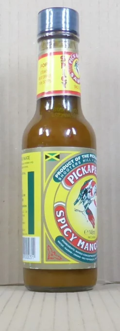 148 ml Pickapeppa Spicy Mango Sauce aus Shooters Hill, Jamaica