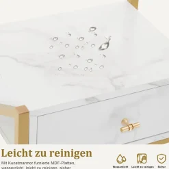 M MCombo Friseurwagen mit 3 Schubladen, Rollwagen Servierwagen 0048