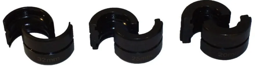 16-32mm Hydraulische Presszange für Verbundrohr und Fittings TH Profile Crimp