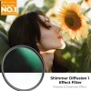 67mm K&F Concept Nano-X Serie Shimmer Diffusion 1 Filter Optisches Glas 28-Fach
