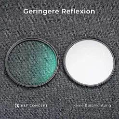 67MM K&F Concept Pro UV-Filter Slim MC Schutzfilter Ultraviolett 18-Schichten