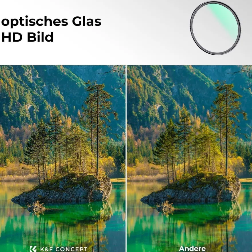67MM K&F Concept Pro UV-Filter Slim MC Schutzfilter Ultraviolett 18-Schichten