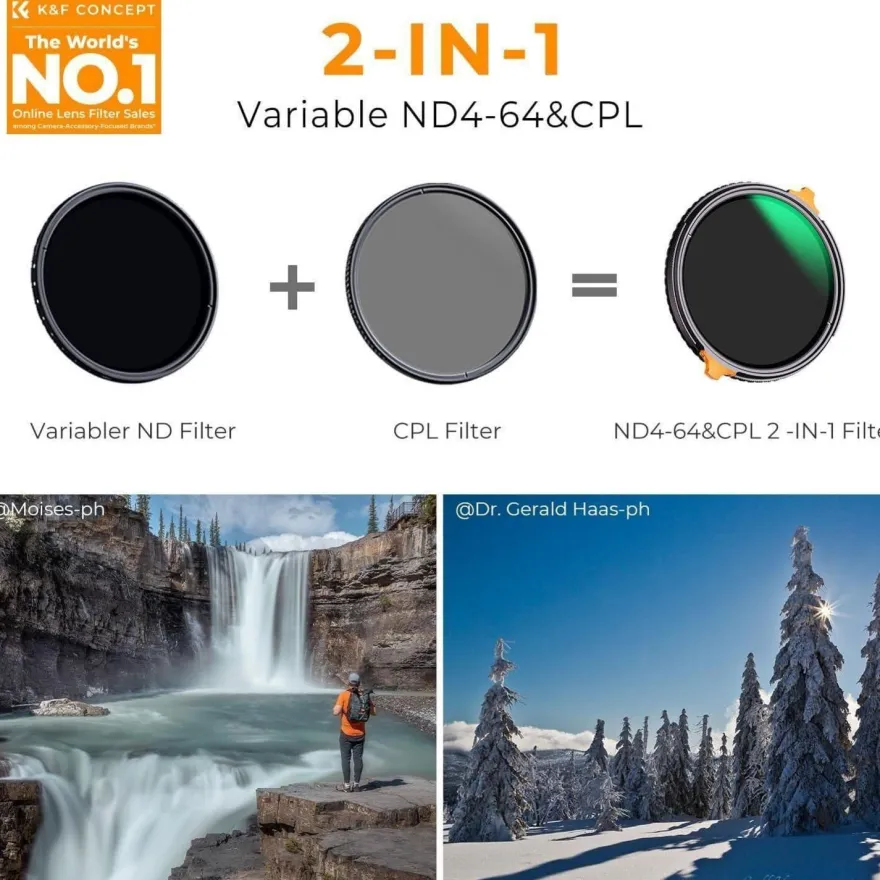 43mm ND Filter CPL Multifunktionaler Graufilter Nano-X Polfilter
