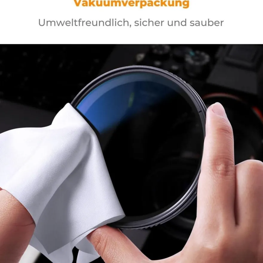 77mm Variabler ND Filter Graufilter K-Serie ND2-ND2000