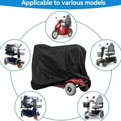 Mobility Scooter Abdeckung 140×66×91 cm Oxford Wasserfest Outdoor