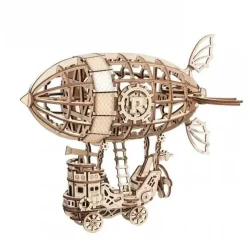 Modellbau Rolife Dirigierbares Steampunk Holzmodell Beige