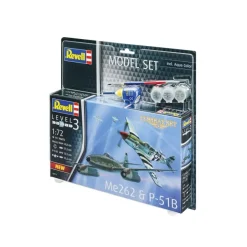 Model Set P-51 Mustang/Me262 - 1:72 - 111 Teile
