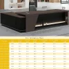 Moderner L-förmiger Schreibtisch mit Stauraum, 160x80x75cm, Schwarz-Weiß Design