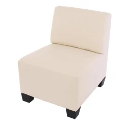 Modular 3-Sitzer Sofa Couch Lyon, Kunstleder