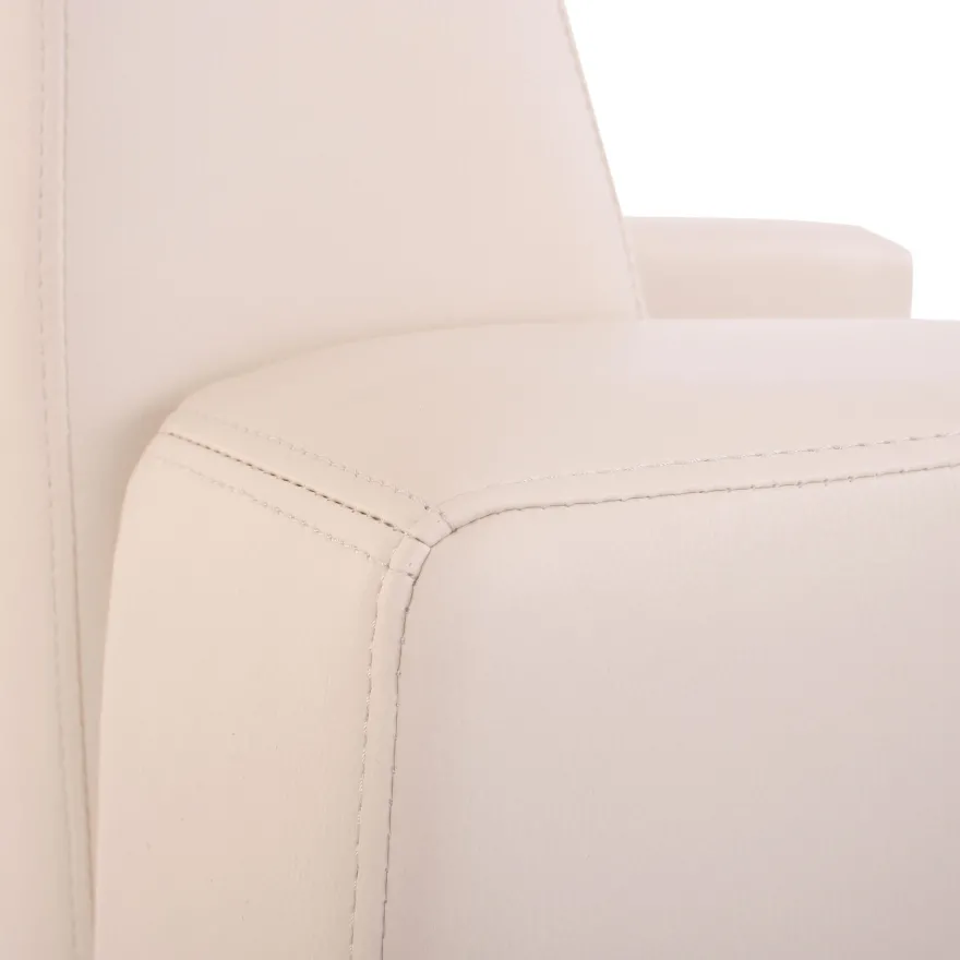 Modular 3-Sitzer Sofa Couch Lyon, Kunstleder