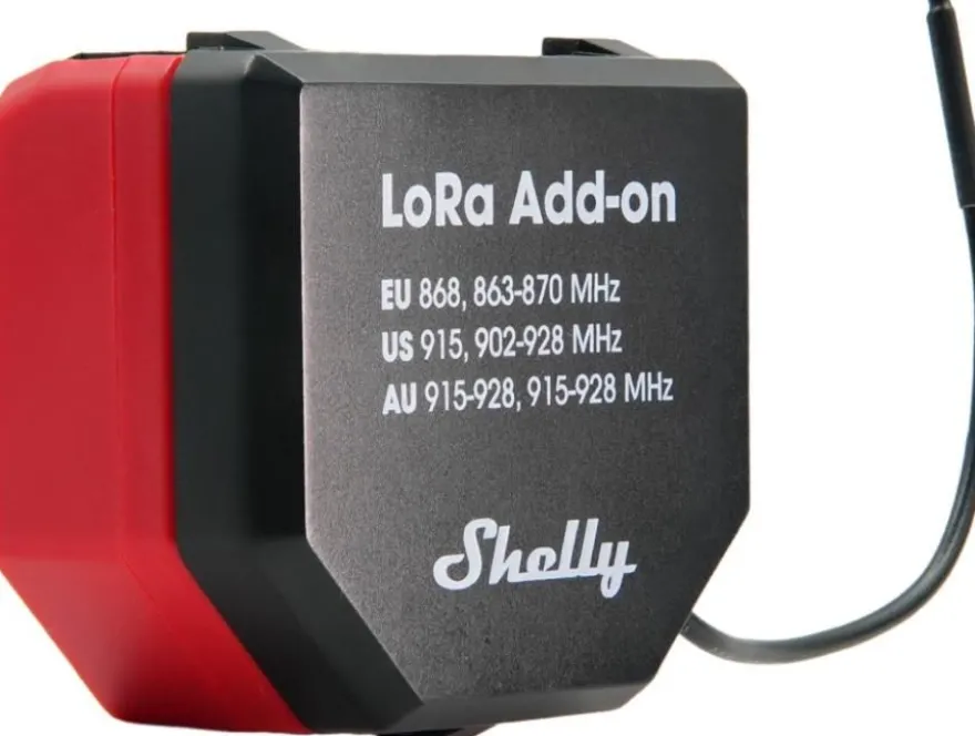 Modul Erweiterung Shelly LoRa Add-On kompakt und robust