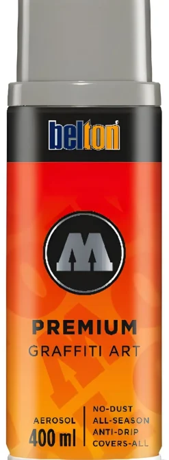 Molotow Sprühdose belton Premium Lackspray 400ml, Nr. 217, mittelgrau neutral