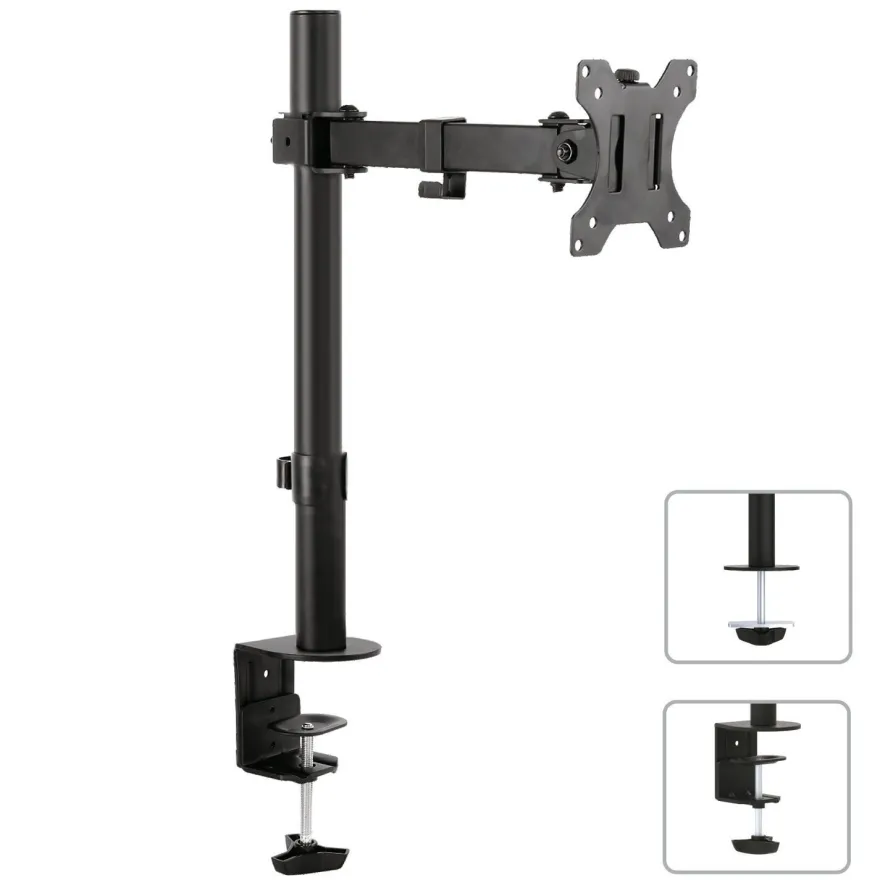 Monitor Schreibtisch Halterung Halter Kabelkanal max. 8kg 13-32