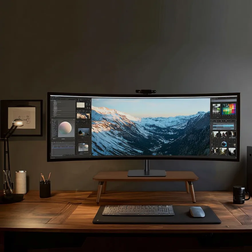 Monitorständer Laptopständer Bildschirmerhöhung Schreibtischaufsatz Bildschirm