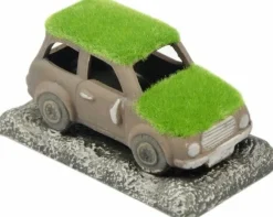 Moos Ornament Auto Wrack 16cm Höhle PKW Versteck Deko Aquarium Garnelen Krebse