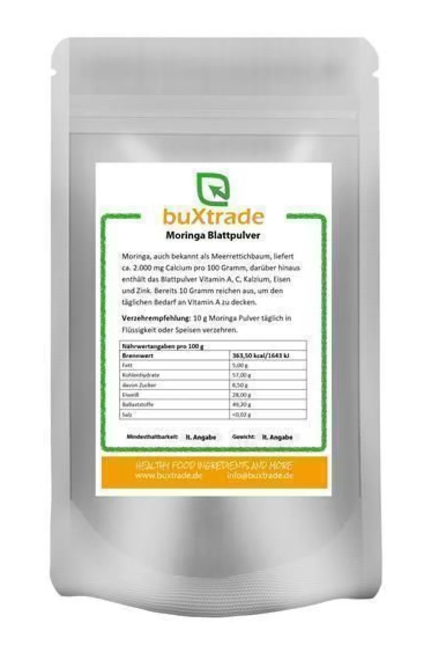 Moringa Blattpulver 2x 1 kg