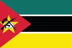 Mosambik Flagge Aufkleber Sticker Fahne selbstklebend 5-60cm breit ES-FL-MSB