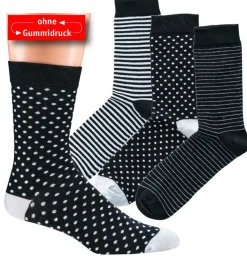 Motiv-Söckchen Baumwolle ohne Gummidruck aktuelle modische Damensocken