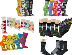 Motiv-Söckchen Baumwolle ohne Gummidruck aktuelle modische Damensocken
