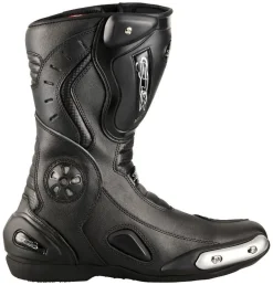 Motorradstiefel Racing Boots Touringstiefel von XLS Schwarz Gr. 38 bis 48