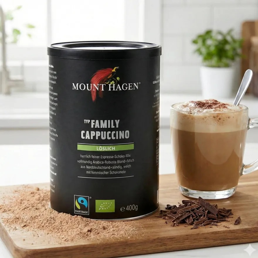 Mount Hagen Bio Cappuccino - 200.0g