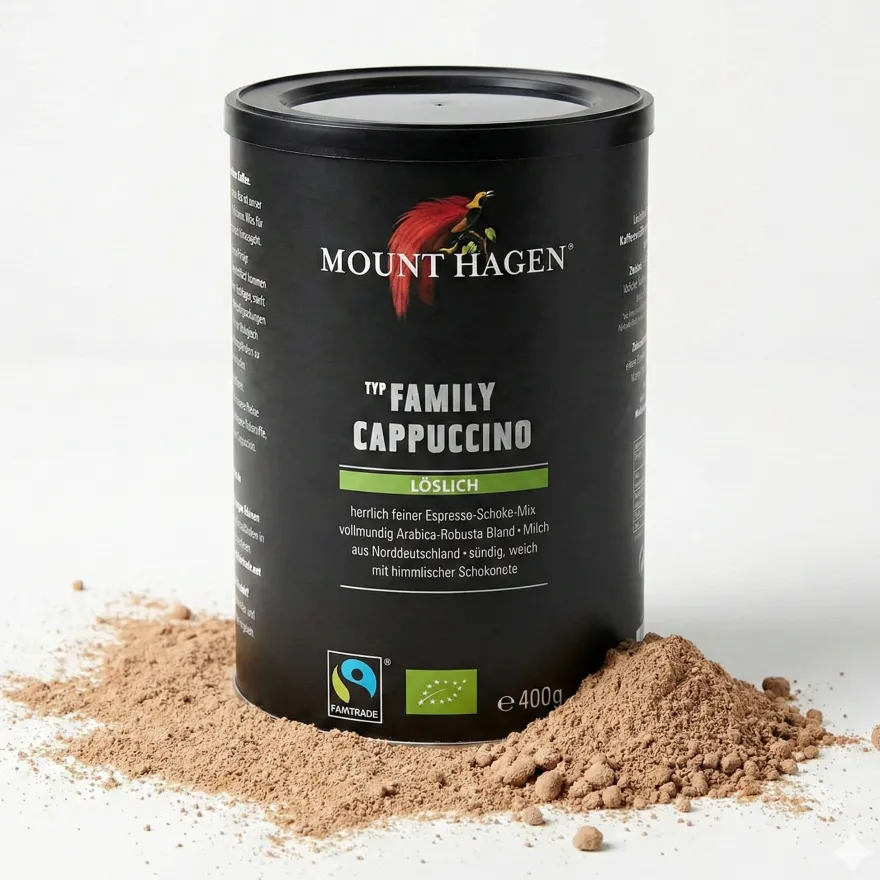 Mount Hagen Bio Cappuccino - 200.0g