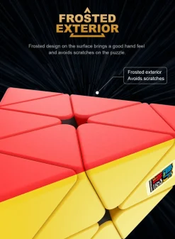 MoYu Meilong Pyraminx 3x3 - stickerless - Zauberwürfel Speedcube Magischer Magi