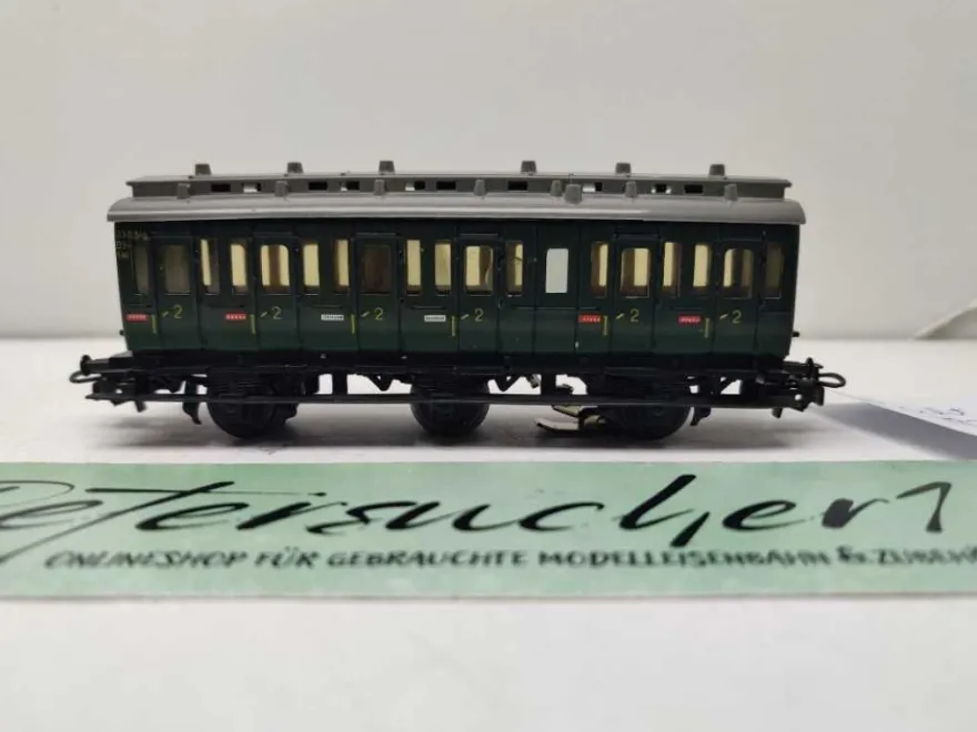 Märklin H0 AC 330 Abteilwagen 2. Kl. B3i Licht / DB