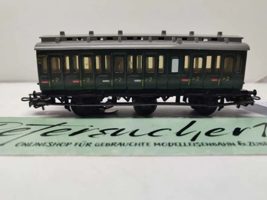 Märklin H0 AC 330 Abteilwagen 2. Kl. B3i Licht / DB