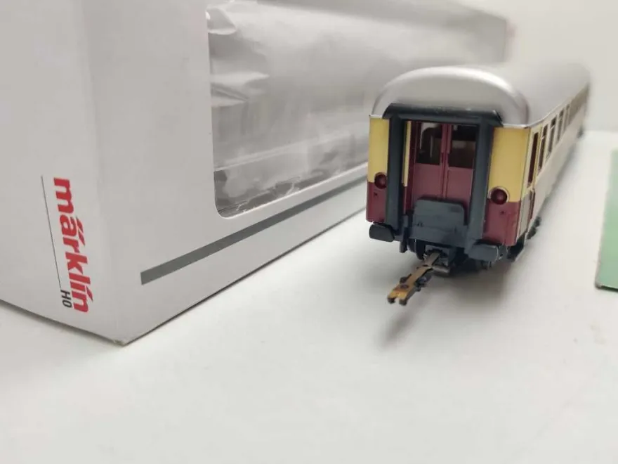 Märklin H0 AC 00776-03 TEE-Abteilwagen 1. Kl Avüm111 Licht aus Set / NEM / DB / OVP