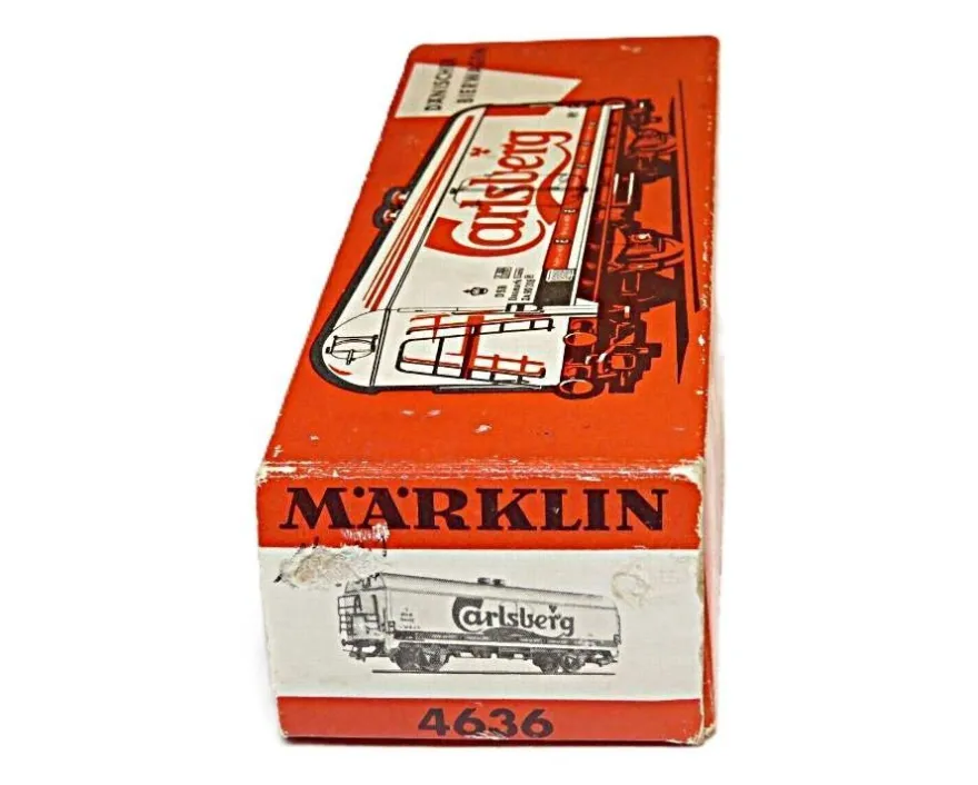 Märklin 4636 - Kühlwagen - Danmark - DSB - Carlsberg - 1:87 - Originalverpackung