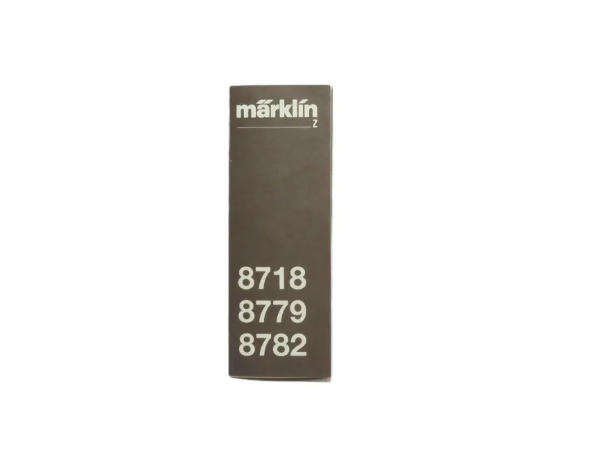Märklin 8779 - Leerverpackung - Leerkarton - Spur Z - 1:220