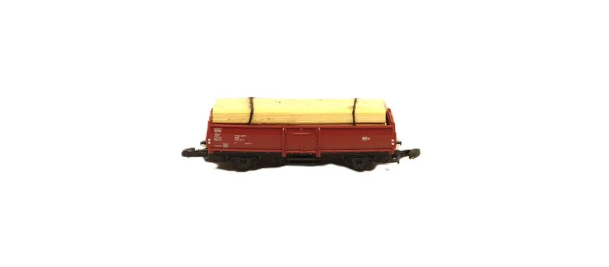 Märklin mini-club 8622 - Hochbordwagen mit Ladung - 1:220 - 544