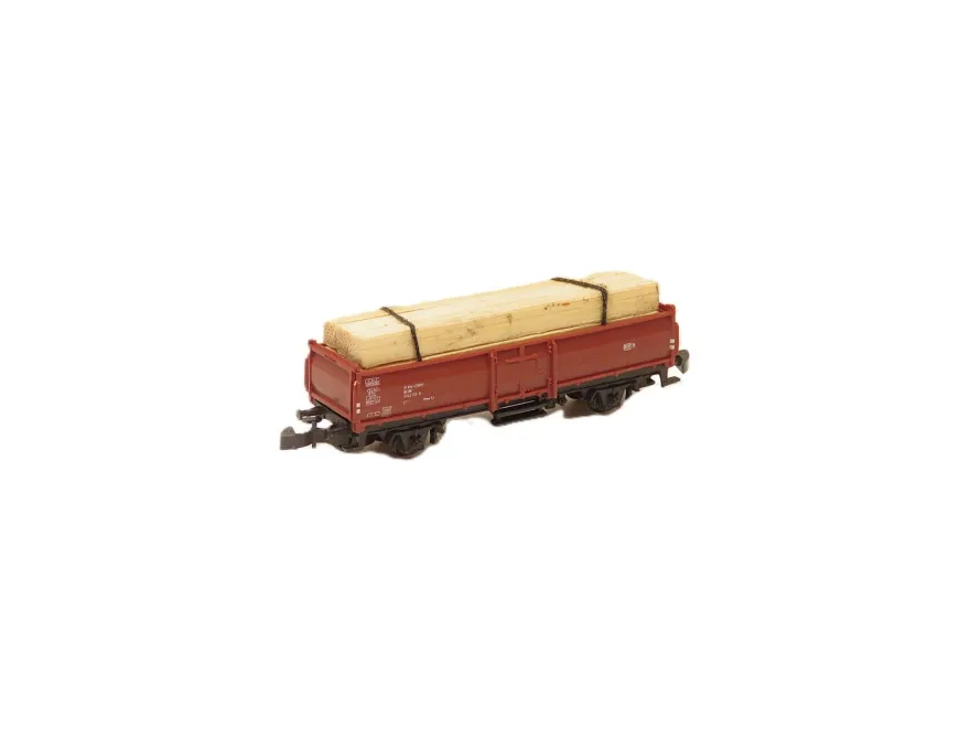 Märklin mini-club 8622 - Hochbordwagen mit Ladung - 1:220 - 544