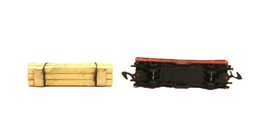 Märklin mini-club 8622 - Hochbordwagen mit Ladung - 1:220 - 544