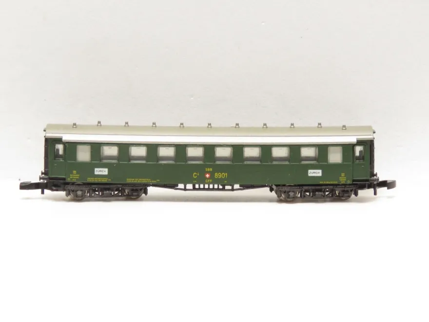 Märklin mini-club 8748 - Personenwagen SBB CFF 8901 - Spur Z - 1:220 - Nr. 2
